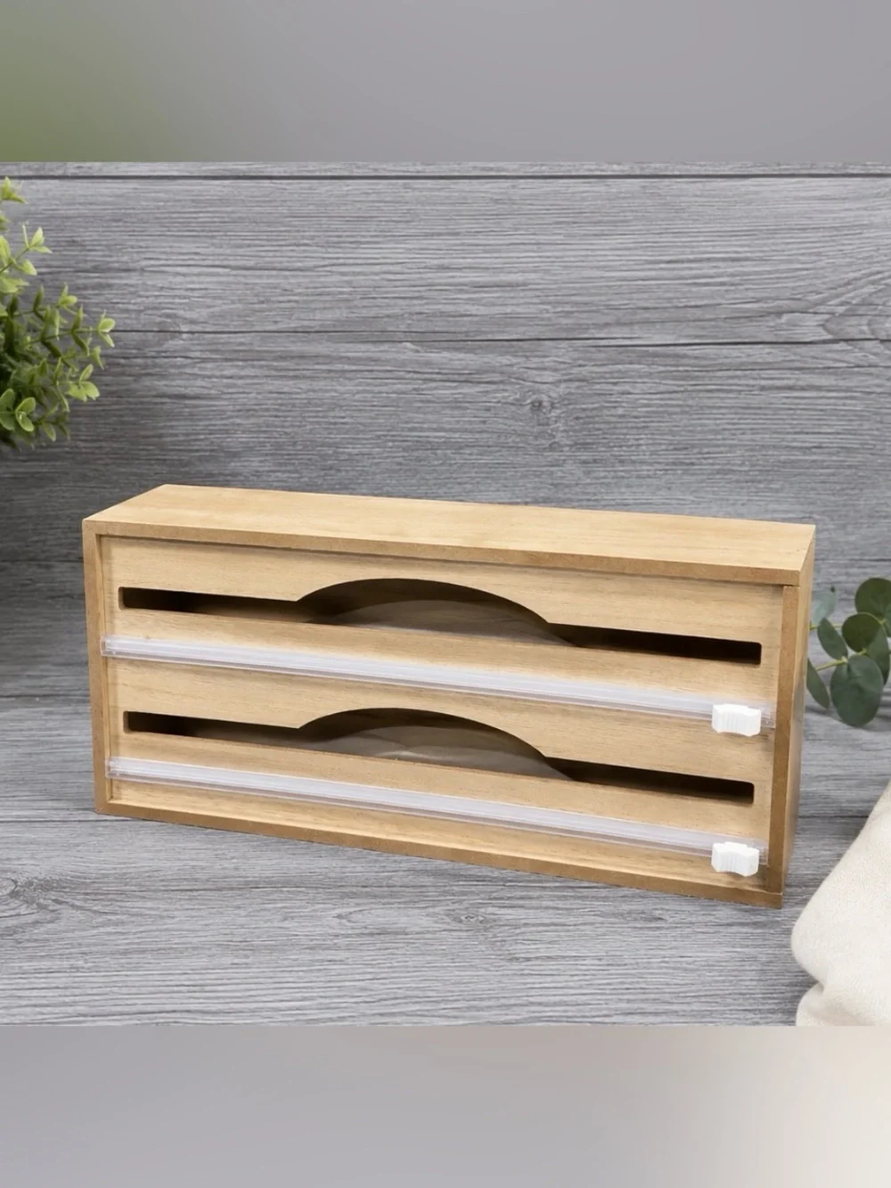 Brand New Modern Wooden Kitchen Organizer Set | Wall Mount or Drawer Storage